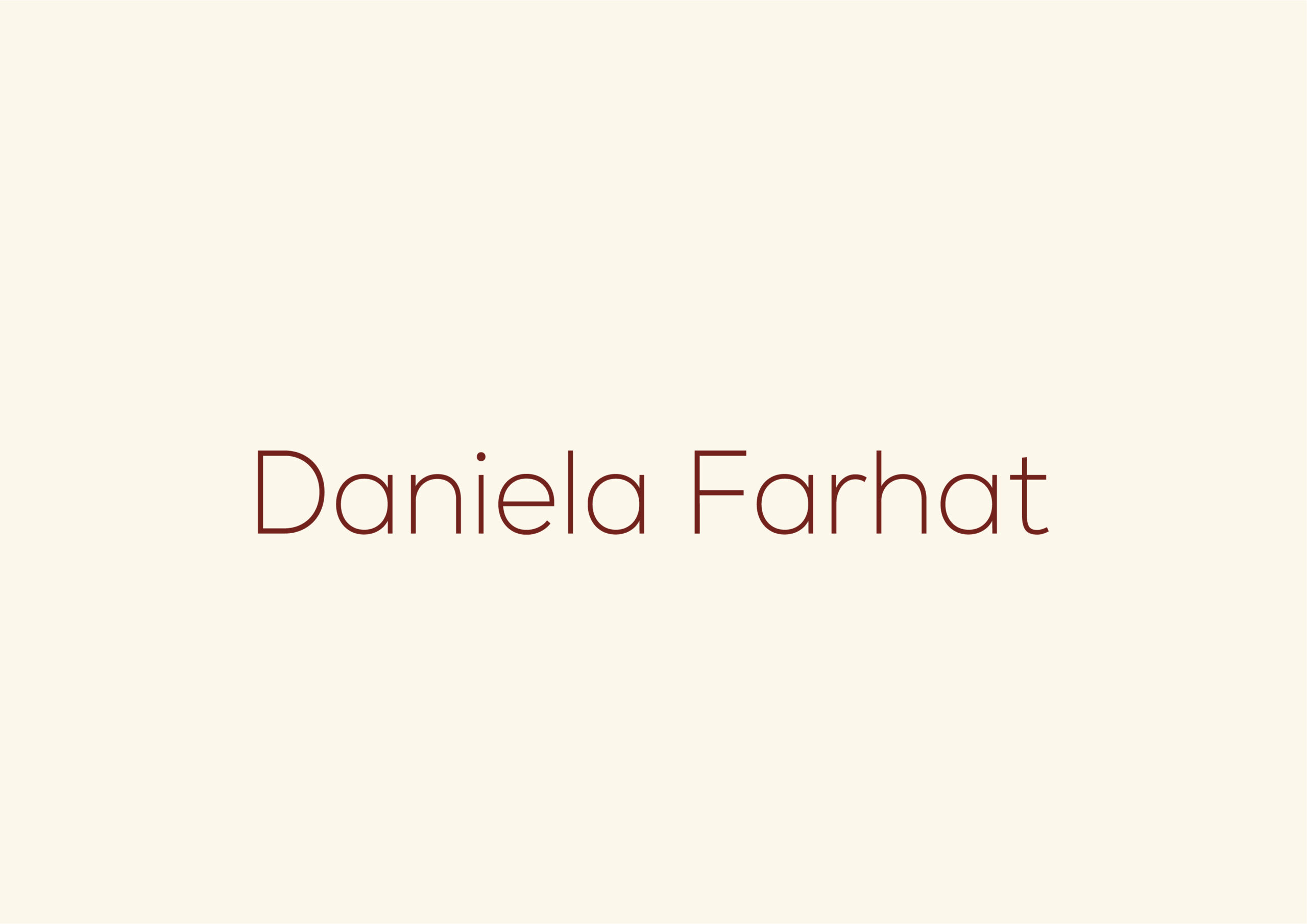 Daniela Farhat
